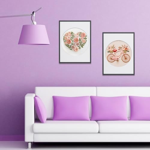 Huacan Embroidery Kit for Beginners with Tutorial Video & Gift Box - Image 6