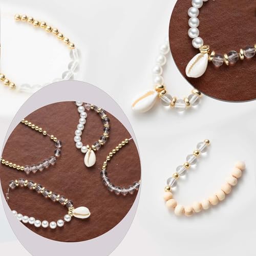 Xylise Jewelry Making Supplies Kit Natural Stone Beads for Irregular Natural Stone with for DIY Craft Bracelet Necklace Earrings for Adults (Transparent) - Image 5