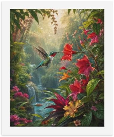 Bozfoxa Paint by Numbers Kit for Adults Beginner Tropical Nova - Image 2