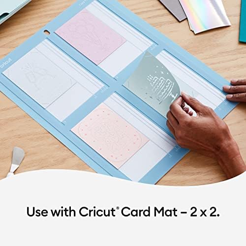Cricut Insert Cards R10, Create Depth-Filled Birthday Cards, Thank You Cards, Custom Greeting Cards at Home, Compatible with Cricut Joy/Maker/Explore Machines, Rainbow Scales Sampler (42 ct) - Image 4