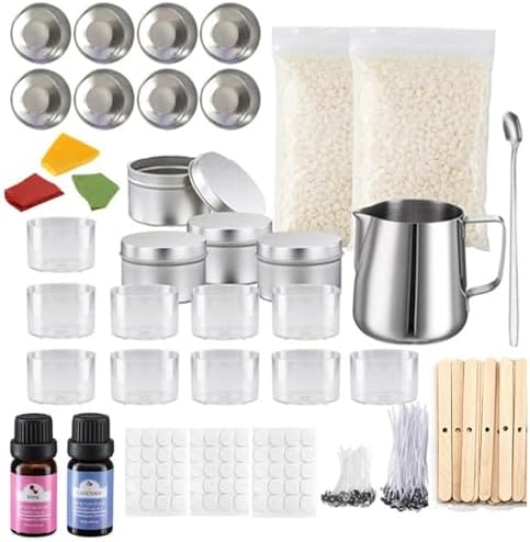 bogniga DIY Soy Wax Candle Making Kit with Beeswax Tools for Beginners by Unknown