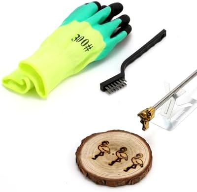 1.5" Flamingo Branding Iron for Wood Hats Leather BBQ & Steak by AIMOADO