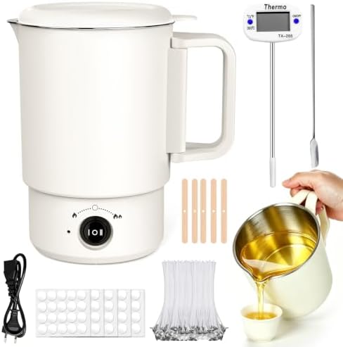 27 OZ Candle Making Supplies Kit with Wax Melting Pot for DIY Soap Making by Unknown
