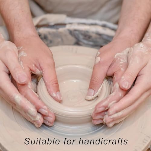 Pottery Clay, 4.4 LB Air Dry Clay, Clays for Pottery, Ceramic Clays for Sculpting, and Hand Building, Ideal for Beginners and Advanced Sculptors, Home DIY (White,4.4 LB) - Image 3