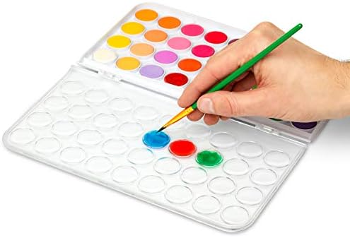 Norberg & Linden Watercolor Paint Set - 36 Premium Paints - 12 Page Pad - 6 Brushes - Painting Supplies with Palette, Watercolors, Art Pad Paper and Artist Brushes - Image 4