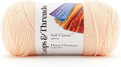 MICHAELS Bulk 12 Pack: Soft Classic™ Solid Yarn by Loops & Threads® - Image 6