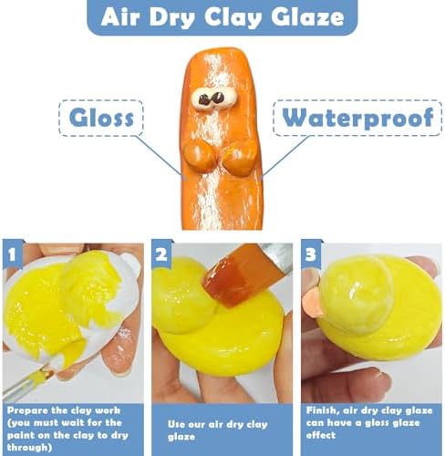 EIGTWEN 20pcs Air Dry Clay for Adults Kit, Full Tools, Ideal for Beginners - Image 2