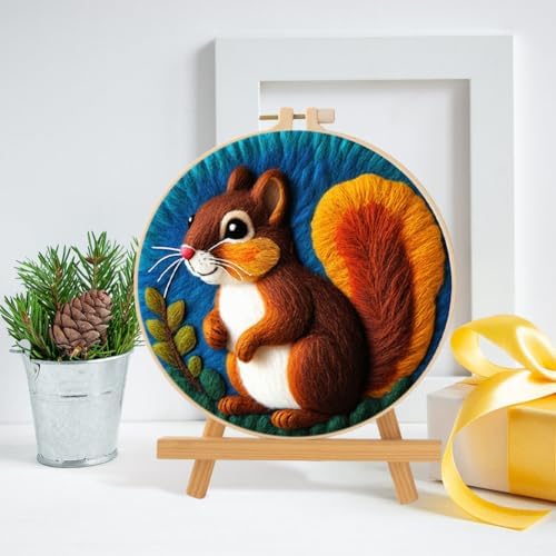 EUBUY Needle Felting Starter Kit, Felt Painting Kit for Beginners Wool - Image 2