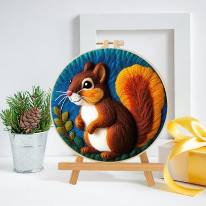 EUBUY Needle Felting Starter Kit, Felt Painting Kit for Beginners Wool - Image 2