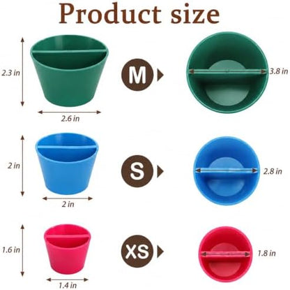 ZENFUN 3 Packs Rim Cone Pottery Tool, 3 Sizes Ceramic Rim Shaper Cone, 3D Printed Pottery Tool Fixing Rims for Potters Clay Artists Beginners (XS,S,M) - Image 2