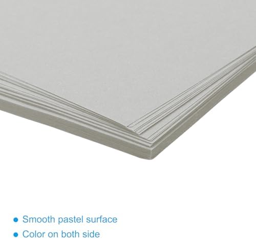 MECCANIXITY 50 Sheet Origami Paper Double Sided Light Gray 2.5x2.5 Inch Square Sheet for Art Craft Project, Beginners, Gift Decoration - Image 4