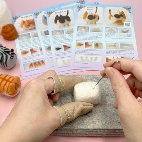 Truslin Needle Felting Kit, 4 Pcs Doll Making Needle Felting Starter Kit - Image 2