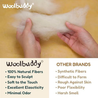 Woolbuddy Needle Felting Starter Kit (Octopus) for Adults with Tool & Guide - Image 6