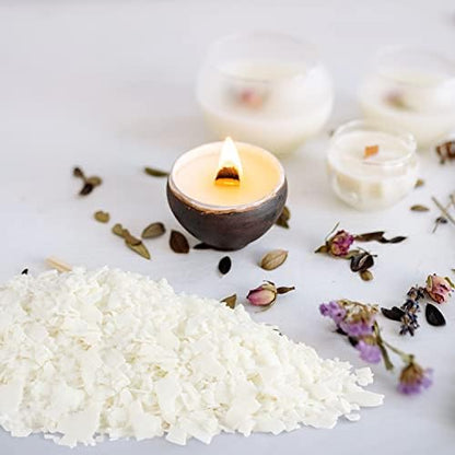Wfmolcand Natural Soy Wax DIY Candle Making Supplies-Soy Wax Flakes- Making from Farm, No Additives, Harmless and Pure 2 lb (32 oz) - Image 7