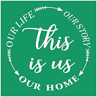 JAJADO Silk Screen Transfers Reusable DIY Stencils Reusable Self Adhesive Stencils Screen Print Stencils Mesh Stencil Chalk Paste Paint for Wood, Fabric, Glass, Art Craft Project Home Decor by JAJADO