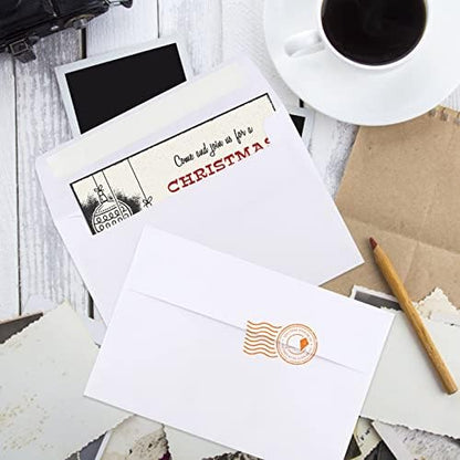 Joyberg 280 Packs A4 Envelopes, White, 4x6 Photo, Self Seal for Invitations, Weddings, Baby Shower, Photos, Postcards, Greeting Cards, Mailing - Image 7