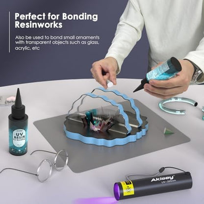 Akisey 100g UV Resin for Bonding & Fast Curing in Seconds - Image 6