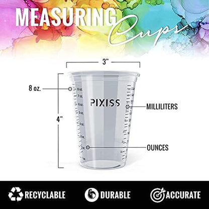 Pixiss Premium Resin Mixer, Handheld Rechargeable Epoxy Mixer Pro Grade, Stirrer for Resin, DIY Crafts Tumbler, Minimize Bubbles - Ultimate Kit with 15 Mica Powder, Bundle E (Ultimate) - Image 4