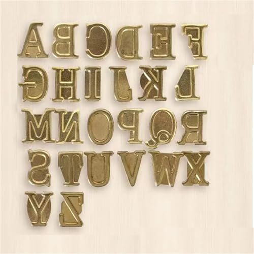 Wood Burning Letters 26pcs Hot-Stamps Uppercase Alphabet Set for Branding and Personalization of Wood, Leather, and Other Surfaces for Leather Wooden Burner Craft DIY - Image 4