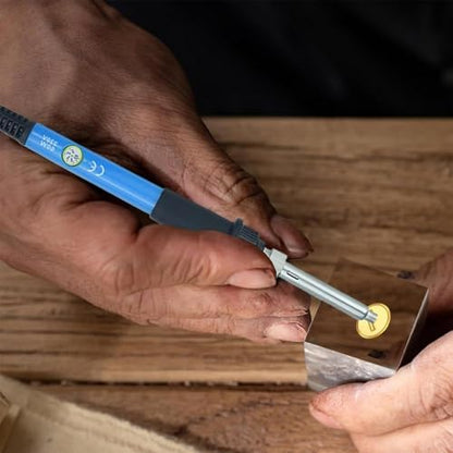 Wood Branding Kit – Temperature Control Burner, Character Die Collection, Hobby Etcher | Lumber Marking System Using Starters, Numeric Symbol Pressing, Custom Design Creation - Image 3