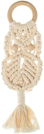 Trimits Make Your Own Macramé Decoration Kit, Natural Owl - Image 4