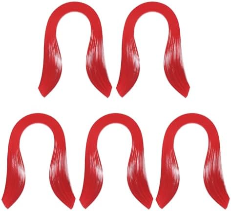 PATIKIL Quilling Strips Paper 600pcs 5mm 39cm Origami Paper Quilling Kits for Art DIY Craft Christmas, Red by PATIKIL