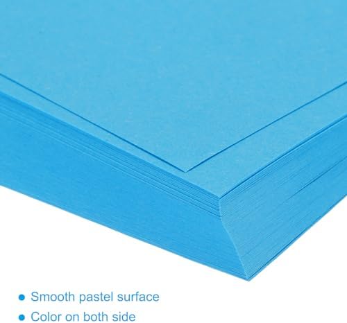 MECCANIXITY 100 Sheet Origami Paper Double Sided Aquamarine Blue 3x3 Inch Square Sheet for Art Craft Project, Beginners, Gifts Decor - Image 4