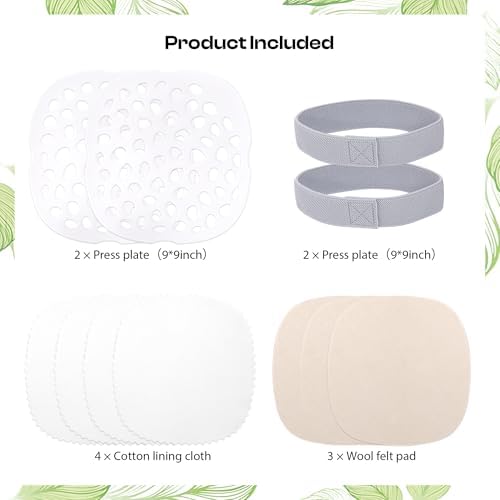Caydo 9" x 9" Microwave Flower Press Kit for Adults - Image 2
