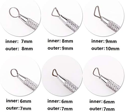 Zuoyou 6 Pcs Clay Pottery Sculpting ToolsSet Caving Craft Modelling Tools - Image 4