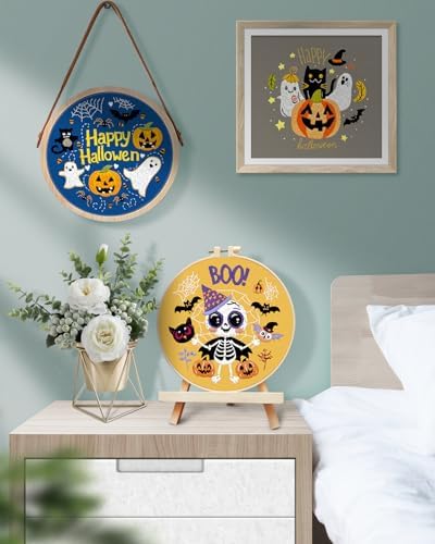 TINDTOP Halloween Embroidery Kit for Adult, Embroidery DIY Starter Kit - Image 6