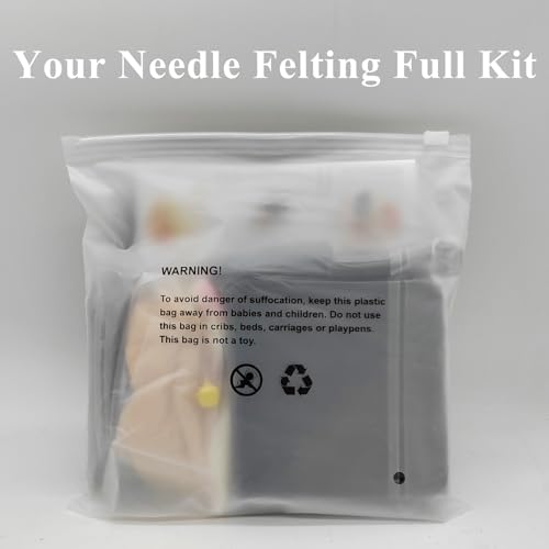 Hedgehog Needle Felting Kit for Beginners Easy Steps to Make with Everything, Christmas for Mom, Grandma - Image 6