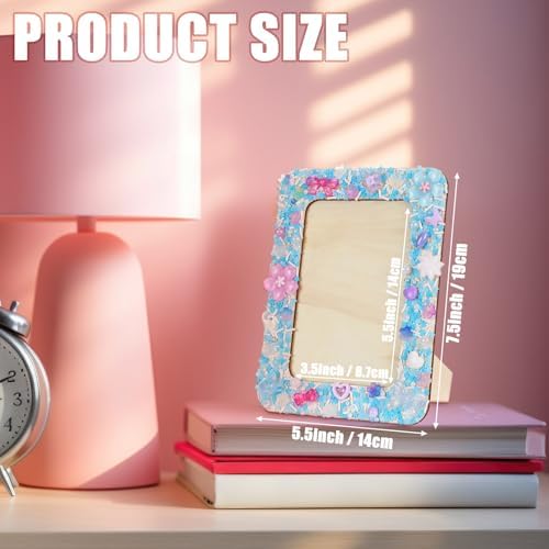 Thyle 4 Pack Mosaic DIY Picture Frame Kit for 4 X 6 Inch Photo - Image 2
