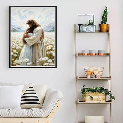 Jesus Christian Paint by Numbers Kit for Adults Canvas, Frameworkless - Image 5