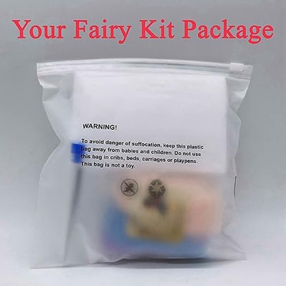 Green Wing Fairy Needle Felting Kit Mom 6INCH Kid 4INCH Friendly Instruction DIY Craft Kit for Beginners - Image 7