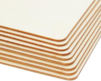 Bright Creations 70 Pack Unfinished Wood Squares for Crafts, Wood Burning, Engraving (3 Sizes, 2", 3", 4") - Wooden Pieces for Crafts - Image 5