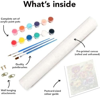 VIGEGU Flowers Paint by Numbers Kit for Adults Beginner 16x20 Inch - Image 6