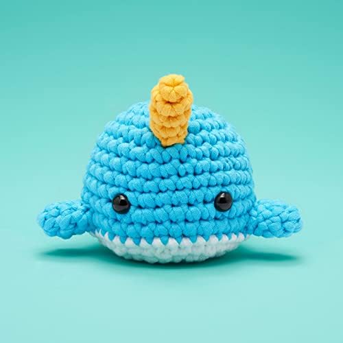 The Woobles Crochet Kit for Beginners (Bjørn the Narwhal) - Image 2
