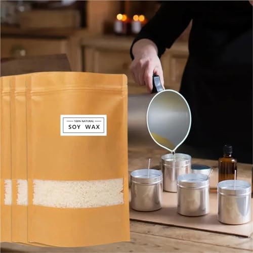 Alianm Candle Making Kit Complete Candle Making Kit with Soy Wax, Wicks & Melting Pot - Image 5