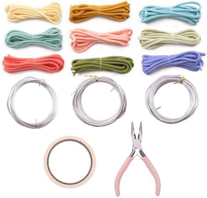 BoFUN Knitted Wire Art Craft Kit for Teens & Adult Women - Image 3