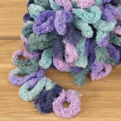 JubileeYarn Fun Finger Loops Yarn - Morpheus - 6 Skeins - Image 2