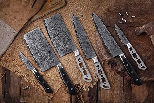 KATSURA Woodworking Project Kit – Paring Knife Blank – 3.5 Inch – Japanese Premium AUS 10, 67 Layers Damascus Steel - Image 7