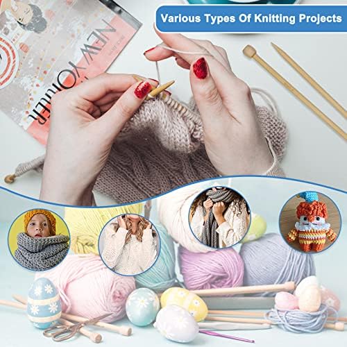 Coopay Knitting Kit for Beginners, Complete Knitting Kit for Adults Gifts - Image 6