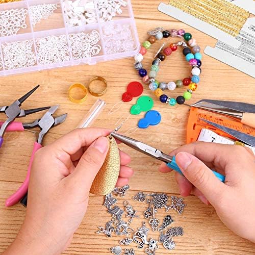 shynek Jewelry Making Kit - Adults Supplies with Tools, Wires, Findings & Charms for Making & Repair - Image 7