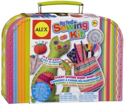 My First Sewing Kit by Alex Crafts, Perfect for Beginners, Arts and Crafts Colorful and Fun Sewing Projects to Learn the Basic Skills of Sewing (Ages 7+) by ALEX+TOYS