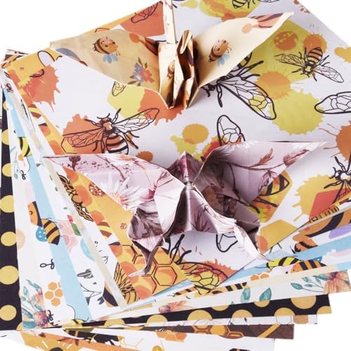 6x6" Origami Paper,100Sheets Double Sided Colored Paper,Square Craft Paper - Image 5