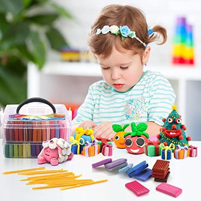 CiaraQ 50-Color Polymer Clay Oven Bake Modeling Kit - Image 6