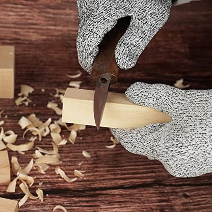 Basswood Carving Blocks, 19PCS Whittling Wood Blocks Kit with 3 Different Sizes, Bass Wood for Carving Easy to Use, for Kids and Adults - Image 5