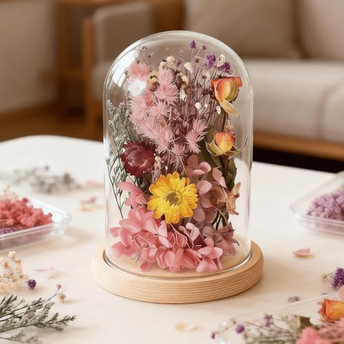 2PCS Dried Flowers Kit, Natural Dried Flowers Kit for DIY Crafts, Scrapbook, Card Making (Style15_28) - Image 2