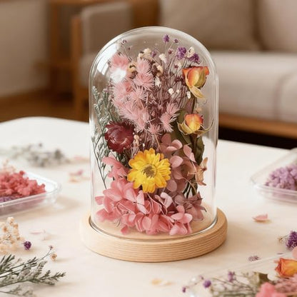 2PCS Dried Flowers Kit, Natural Dried Flowers Kit for DIY Crafts, Scrapbook, Card Making (Style15_28) - Image 2