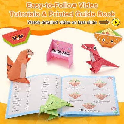 Sawnfay Origami Kit for Kids Ages 5-8 8-12 - Image 3